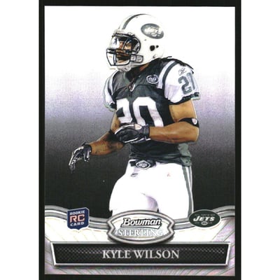 2010 Bowman Sterling Black Refractors #38 Kyle Wilson