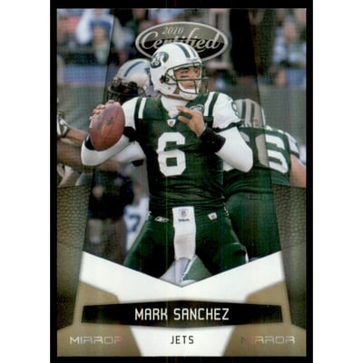 2010 Certified Mirror Gold #105 Mark Sanchez