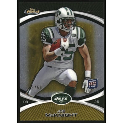 2010 Finest Gold Refractors #111 Joe McKnight