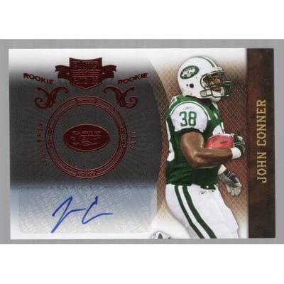 2010 Panini Plates and Patches #155 John Conner AU/249 RC