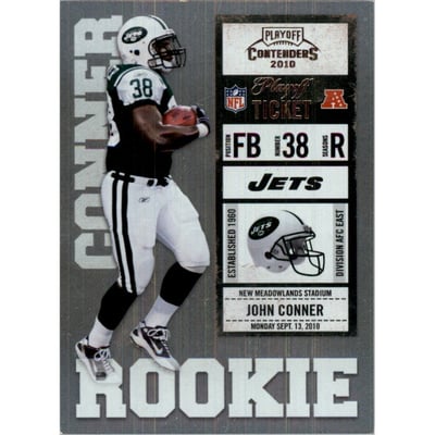 2010 Playoff Contenders Playoff Ticket #154 John Conner