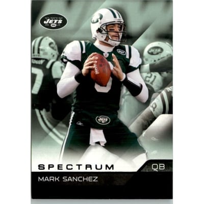 2011 Absolute Memorabilia Spectrum Black Retail #69 Mark Sanchez