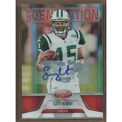 2011 Certified Mirror Red Signatures #237 Scotty McKnight/250