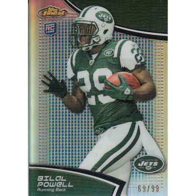 2011 Finest Blue Refractors #33 Bilal Powell