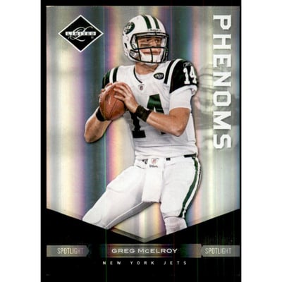 2011 Limited Silver Spotlight #167 Greg McElroy