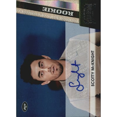 2011 Panini Threads Autographs Silver #238 Scotty McKnight
