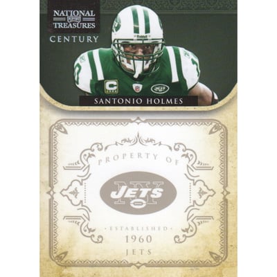 2011 Playoff National Treasures Century Silver #106 Santonio Holmes