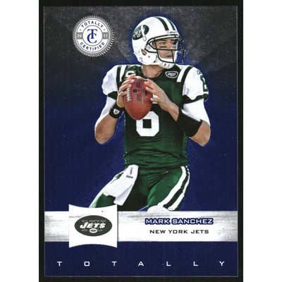 2011 Totally Certified Blue #7 Mark Sanchez