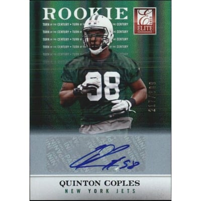 2012 Elite Turn of the Century Autographs #108 Quinton Coples/399