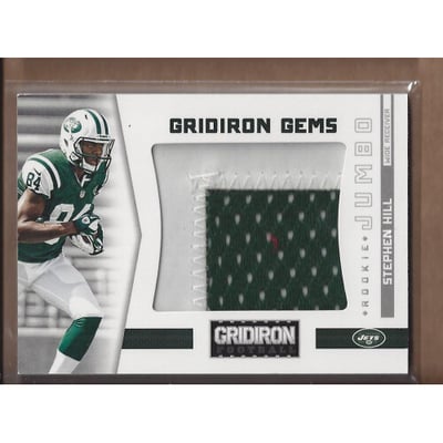 2012 Gridiron Rookie Gridiron Gems Jerseys Jumbo Prime #334 Stephen Hill