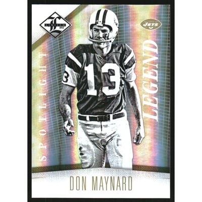 2012 Limited Gold Spotlight #146 Don Maynard