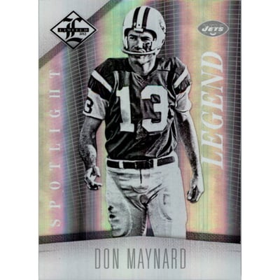 2012 Limited Silver Spotlight #146 Don Maynard