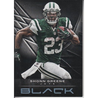 2012 Panini Black Platinum #39 Shonn Greene