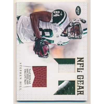 2012 Panini National Treasures NFL Gear Triple Prime #17 Stephen Hill