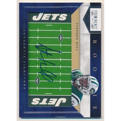 2012 Panini Prominence Rookie NFL Field Autographs #239 Stephen Hill/140