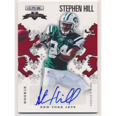 2012 Rookies and Stars Rookie Crusade Autographs Red #18 Stephen Hill/199