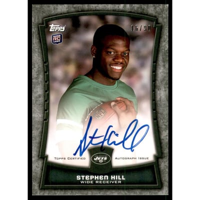 2012 Topps Rookie Premiere Autographs #RPASH Stephen Hill