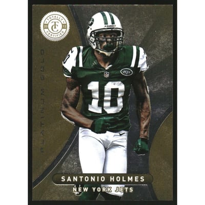 2012 Totally Certified Gold #25 Santonio Holmes