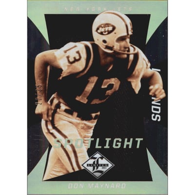 2013 Limited Gold Spotlight #115 Don Maynard