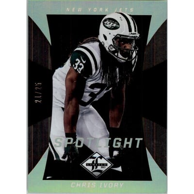 2013 Limited Gold Spotlight #70 Chris Ivory