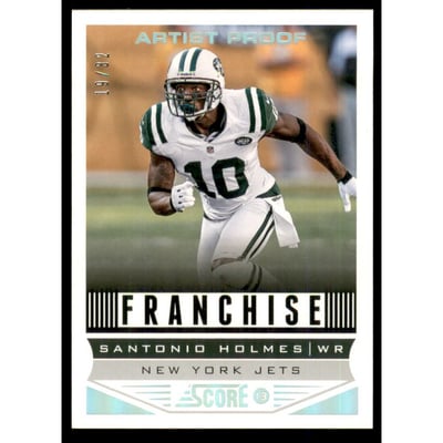 2013 Score Artist's Proof #288 Santonio Holmes F