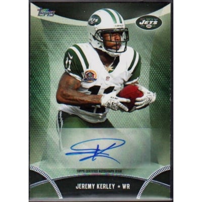 2013 Topps Signatures #TAJK Jeremy Kerley