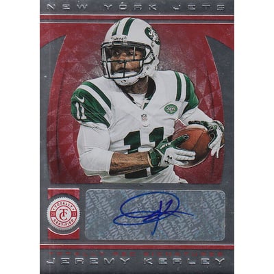 2013 Totally Certified Red Signatures #121 Jeremy Kerley/99
