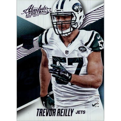 2014 Absolute Spectrum Purple #136 Trevor Reilly