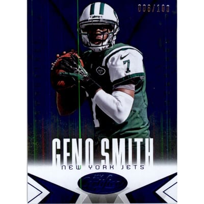 2014 Certified Camo Blue #66 Geno Smith