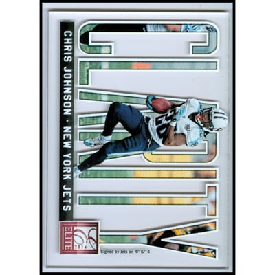 2014 Elite Clarity #14 Chris Johnson