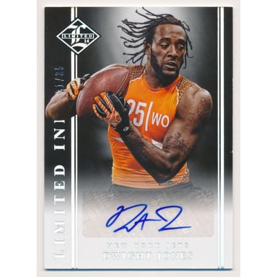 2014 Limited INK Autographs Silver #20 Lamarcus Joyner/35