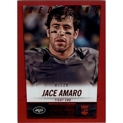2014 Panini Hot Rookies Red Zone #372 Jace Amaro
