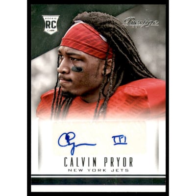 2014 Prestige Rookie Autographs #217 Calvin Pryor
