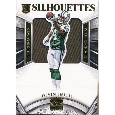 2015 Crown Royale Rookie Silhouettes Gold #212 Devin Smith