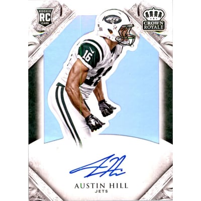 2015 Crown Royale Silver Holofoil #173 Austin Hill AU/99