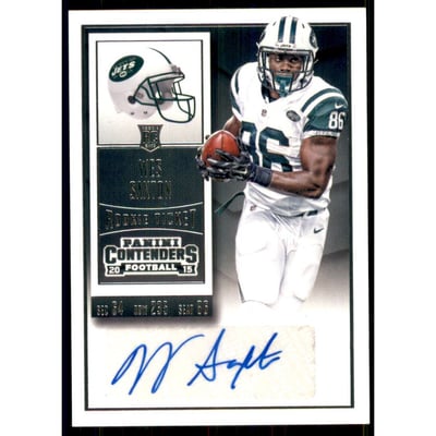 2015 Panini Contenders #250 Wes Saxton AU RC