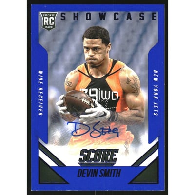 2015 Score Rookie Autographs Showcase #409 Devin Smith/99