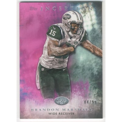 2015 Topps Inception Magenta #59 Brandon Marshall