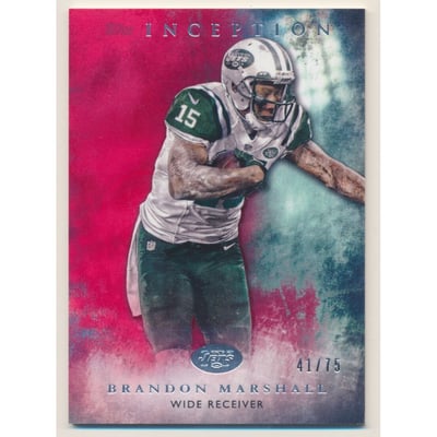 2015 Topps Inception Red #59 Brandon Marshall