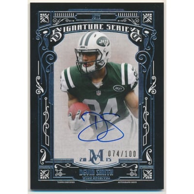 2015 Topps Museum Collection Signature Series Autographs #SSADSM Devin Smith/100