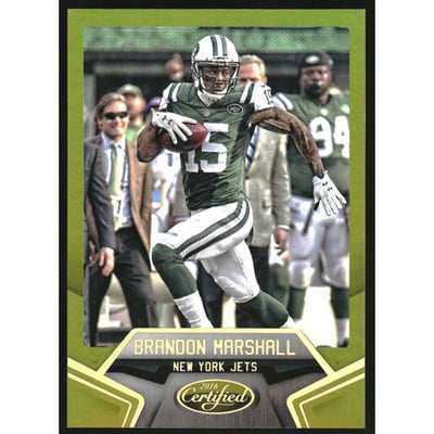 2016 Certified Mirror Gold #46 Brandon Marshall