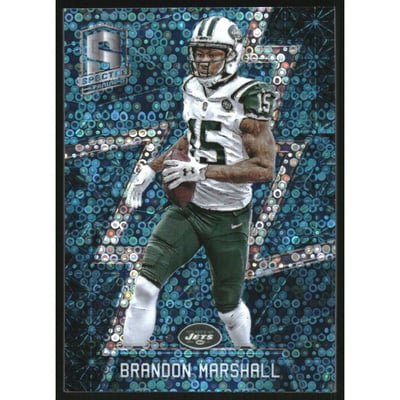 2016 Panini Spectra Neon Blue #19 Brandon Marshall