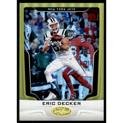 2017 Certified Mirror Gold #23 Eric Decker
