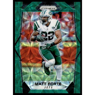 2017 Panini Prizm Prizms Green Scope #180 Matt Forte