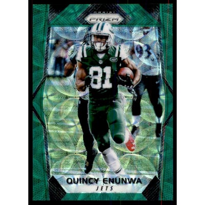 2017 Panini Prizm Prizms Green Scope #195 Quincy Enunwa