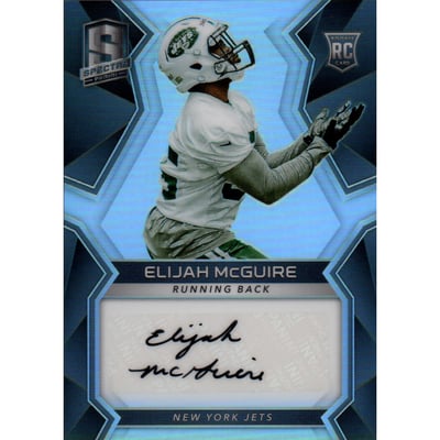 2017 Panini Spectra #172 Elijah McGuire AU RC