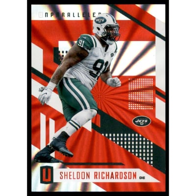 2017 Panini Unparalleled Red #19 Sheldon Richardson