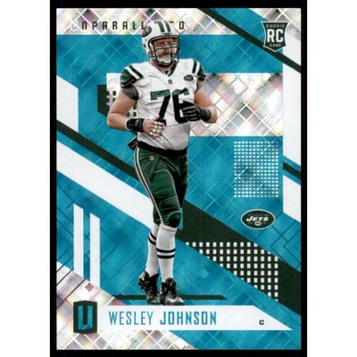 2017 Panini Unparalleled Teal #23 Wesley Johnson