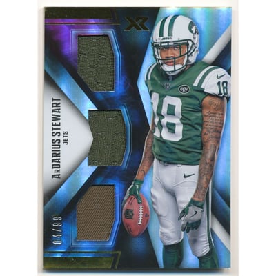 2017 Panini XR Rookie Triple Threats Materials #35 ArDarius Stewart