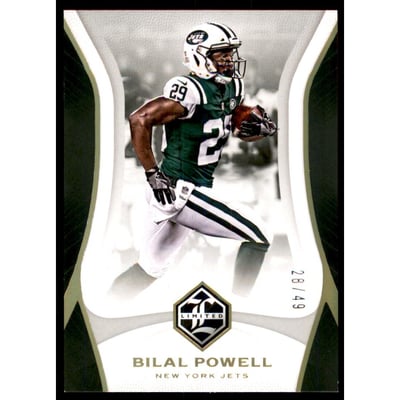 2018 Limited Gold Spotlight #74 Bilal Powell